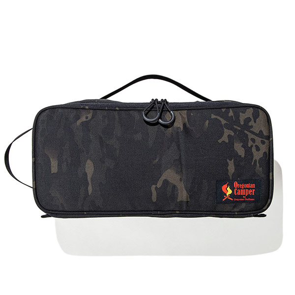 OREGONIAN SEMI HARD GEAR BAG L (BLACK CAMO)